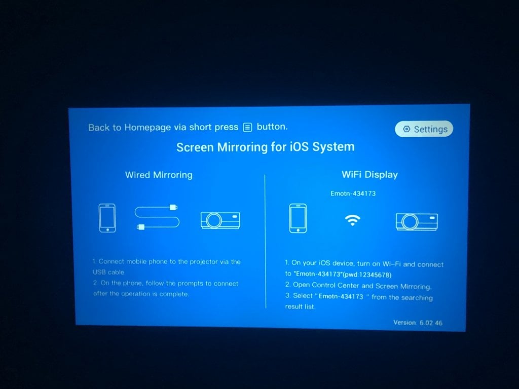 Emotn C1 projector 